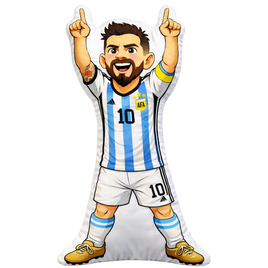 Messi 41 cm con grabadora de voz ARGENTINA