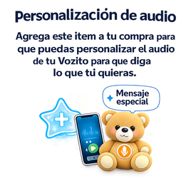 Personalización de Audio para tu Vozito | Audio Personalizado